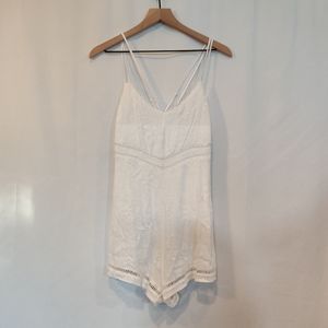 Honey Punch NWT Women White Jumpsuit